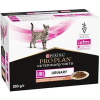 PURINA PRO PLAN Veterinary Diets Feline UR ST/OX - Urinary Lachs - 10 x 85 g von Purina Pro Plan Veterinary Diets