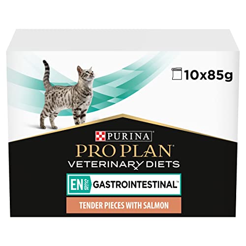 Purina ProPlan Veterinary Diets EN - GASTROINTESTINAL Katze Lachs 10 x 85 g von Purina Veterinary Diets