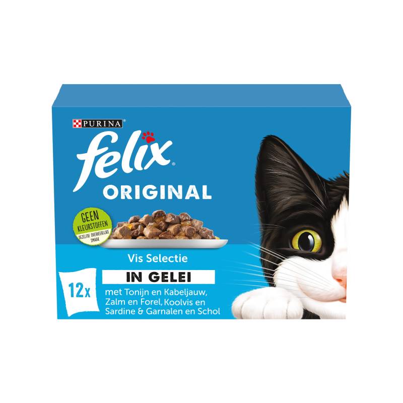 FELIX Original Fischauswahl in Gelee - 12 x 85 g von Felix