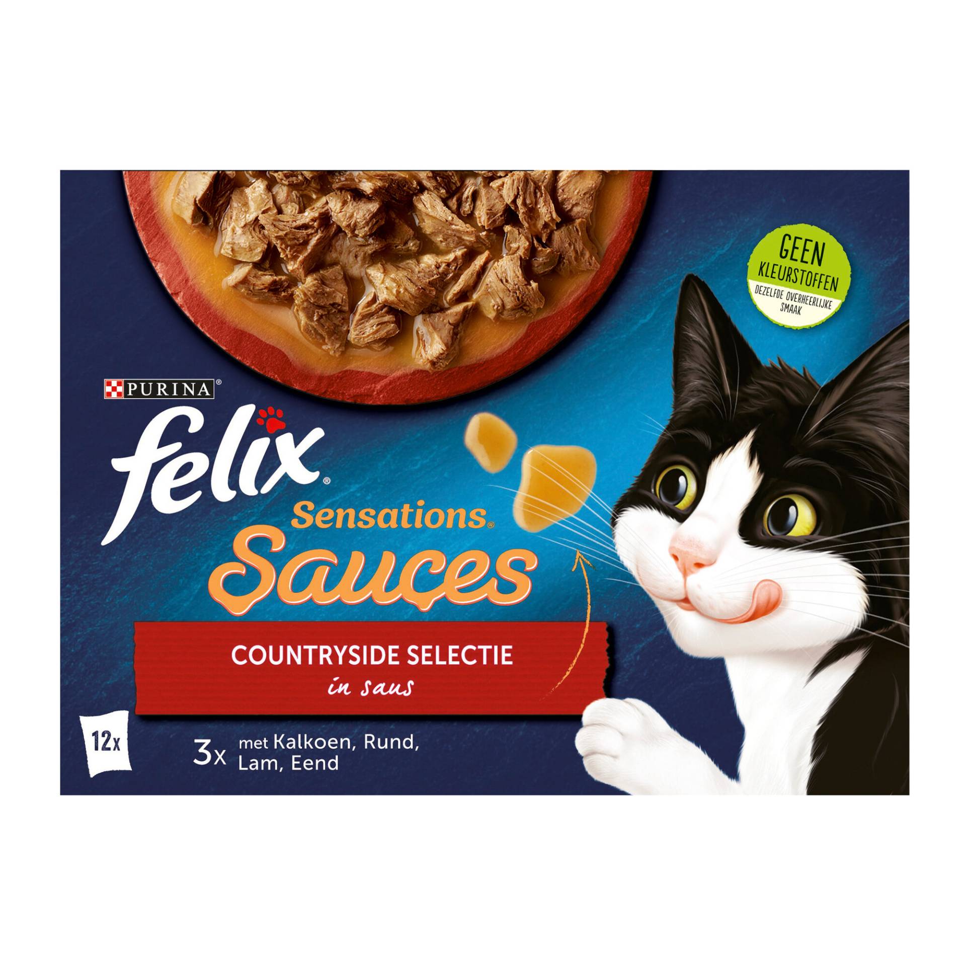 FELIX Sensations Saucen - Countryside Box - 12 x 85 gram von Purina