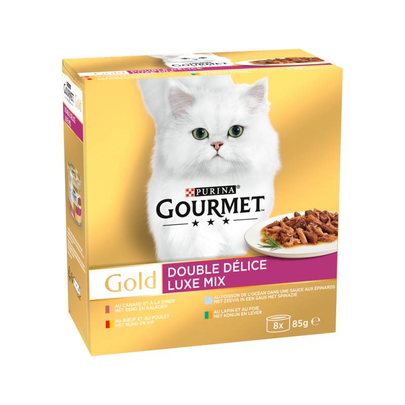 Gourmet Gold Luxe Mix - 16 x 85 g von Purina