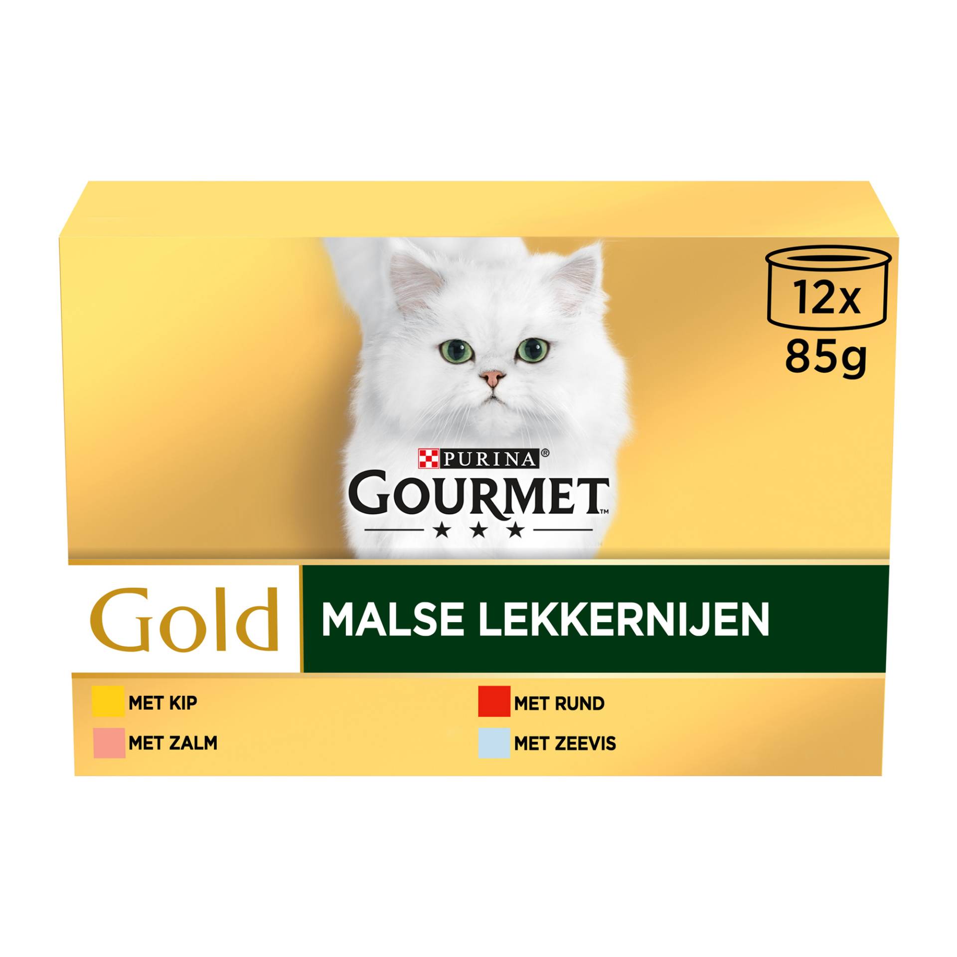 Gourmet Gold Zarte Häppchen - Huhn - 24 x 85 g von Purina