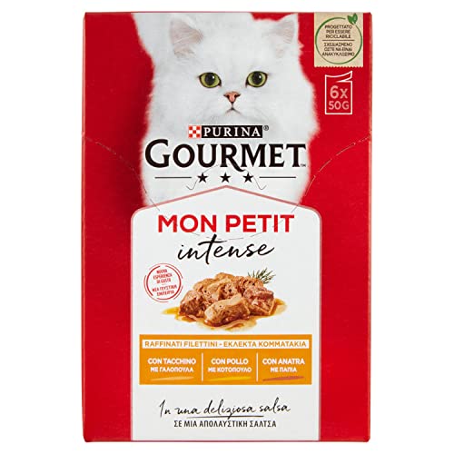 PURINA Mon Petit Scelta Deliziosa Con Carni Delicate Mangimi Umidi Per Gatti von Gourmet