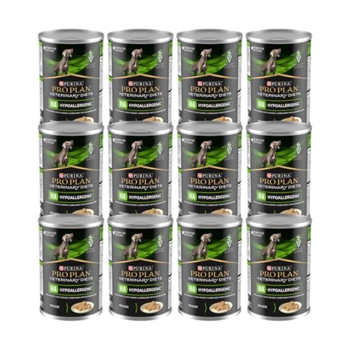 PURINA PRO PLAN Veterinary Diets HA Hypoallergenic | 12er Pack | 12 x 400 g | Diät-Alleinfuttermittel für Welpen & Hunde | Kann zur Minderung von Futtermittelunverträglichkeiten beitragen PURINA PRO PLAN Veterinary Diets HA Hypoallergenic | 12er Pack | 12 x 400 g | Diät-Alleinfuttermittel für Welpen & Hunde | Kann zur Minderung von Futtermittelunverträglichkeiten beitragen von Purina
