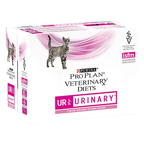 Purina PPVD Feline UR Lachs Beutel Katzenfutter 10 x 85 g von Purina