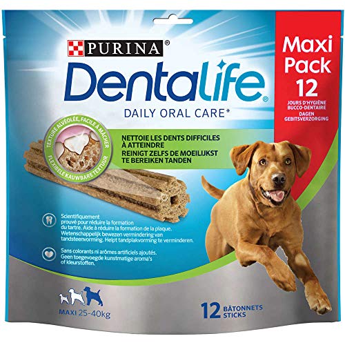 Nestlé DentaLife Kausticks für große Hunde, Maxi, 12 Sticks Nestlé DentaLife Kausticks für große Hunde, Maxi, 12 Sticks von Dentalife