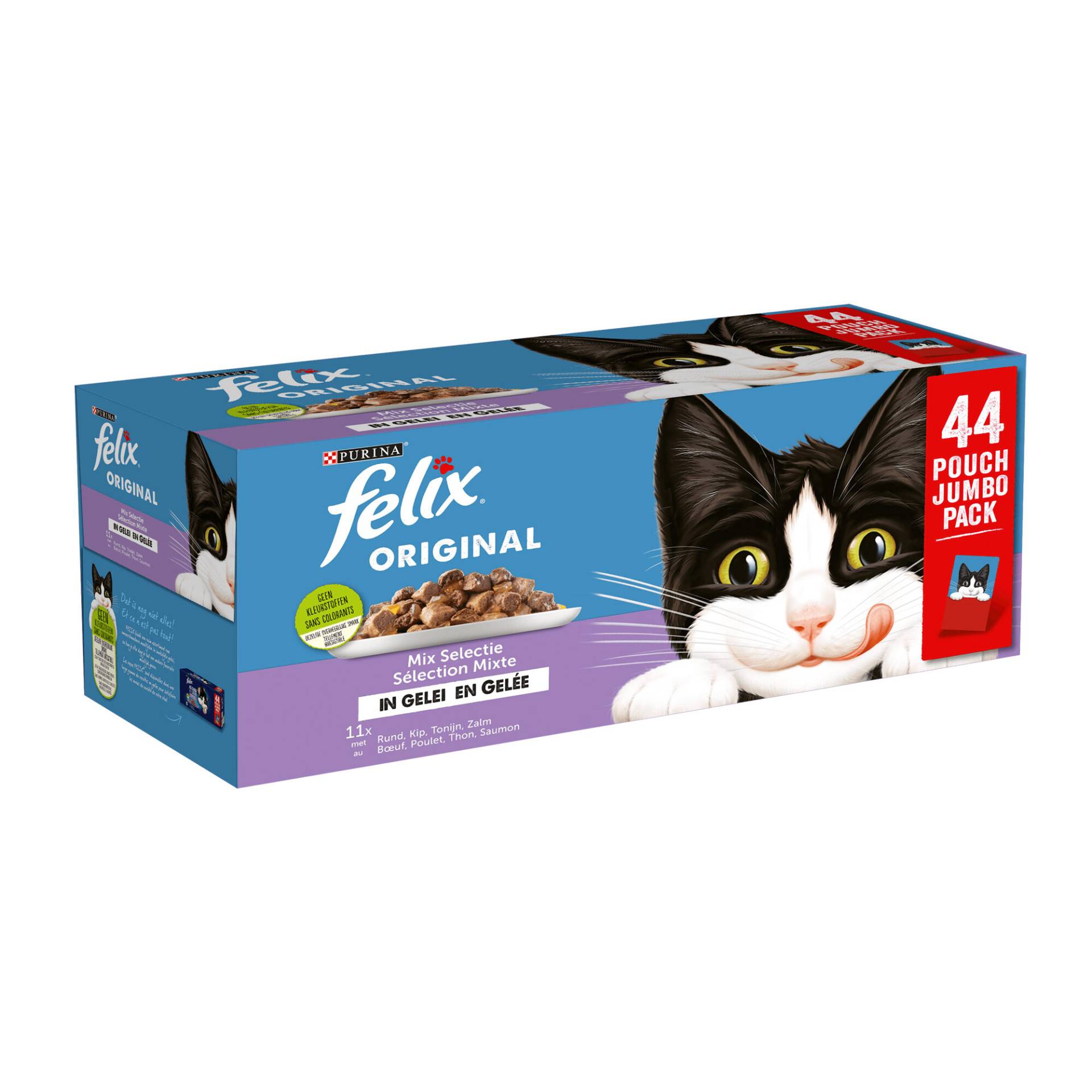 Purina Felix Original Mix Selection in Gelee - 88 x 85 g von Felix