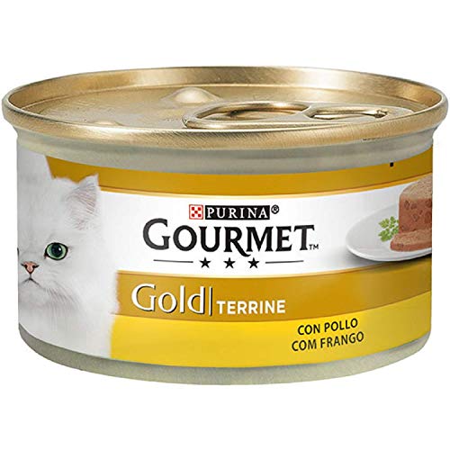 Purina Gourmet Gold Wet Cat Pate, mit Hühnchen - 1 Dose à 85 g von Purina
