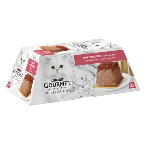 Purina Gourmet Lachs Katzenfutter 2 x 57 g von Purina