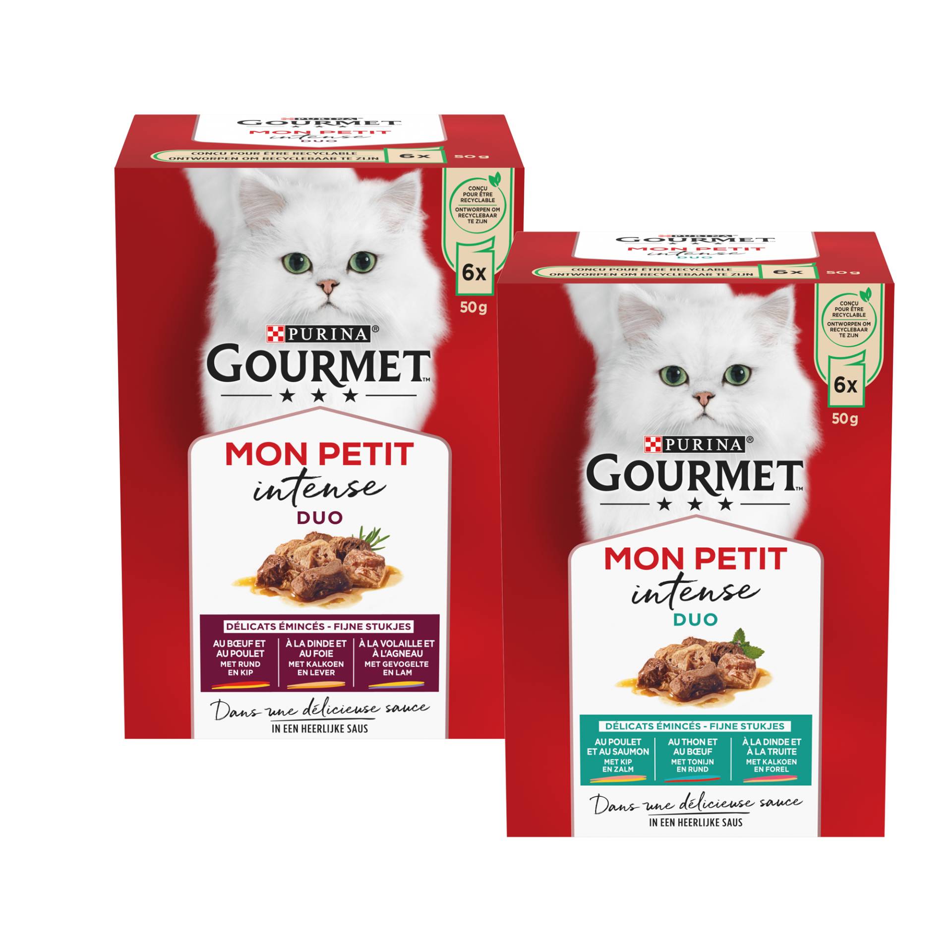 Purina Gourmet Mon Petit DUO – Beef&Chicken, Turkey&Liver, Poultry&Lamb Purina Gourmet Mon Petit DUO – Beef&Chicken, Turkey&Liver, Poultry&Lamb von Gourmet