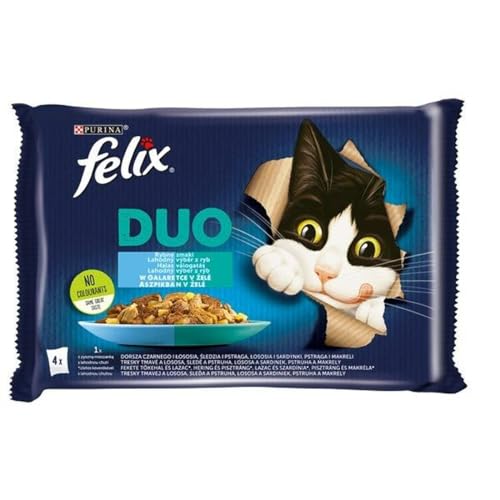 Purina Katzenfutter Fantastic Lachs Kabeljau 4 x 85g Purina Katzenfutter Fantastic Lachs Kabeljau 4 x 85g von Purina