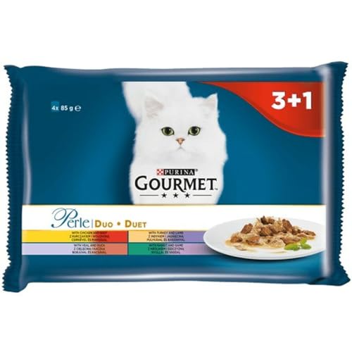 Purina Katzenfutter Huhn Rind Lamm Ente Wildschwein Kaninchen 4 x 85g Purina Katzenfutter Huhn Rind Lamm Ente Wildschwein Kaninchen 4 x 85g von Purina