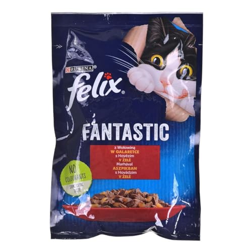 Purina Katzenfutter Jelly Kalbfleisch 100g 100L von Purina
