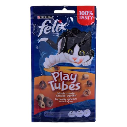 Purina Katzenfutter Play Tubes Huhn 50 g Purina Katzenfutter Play Tubes Huhn 50 g von Purina