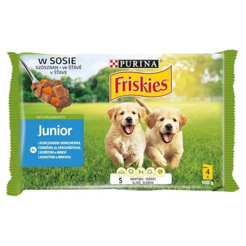 Purina Nassfutter Huhn Karotte 4 x 100 g Purina Nassfutter Huhn Karotte 4 x 100 g von Purina