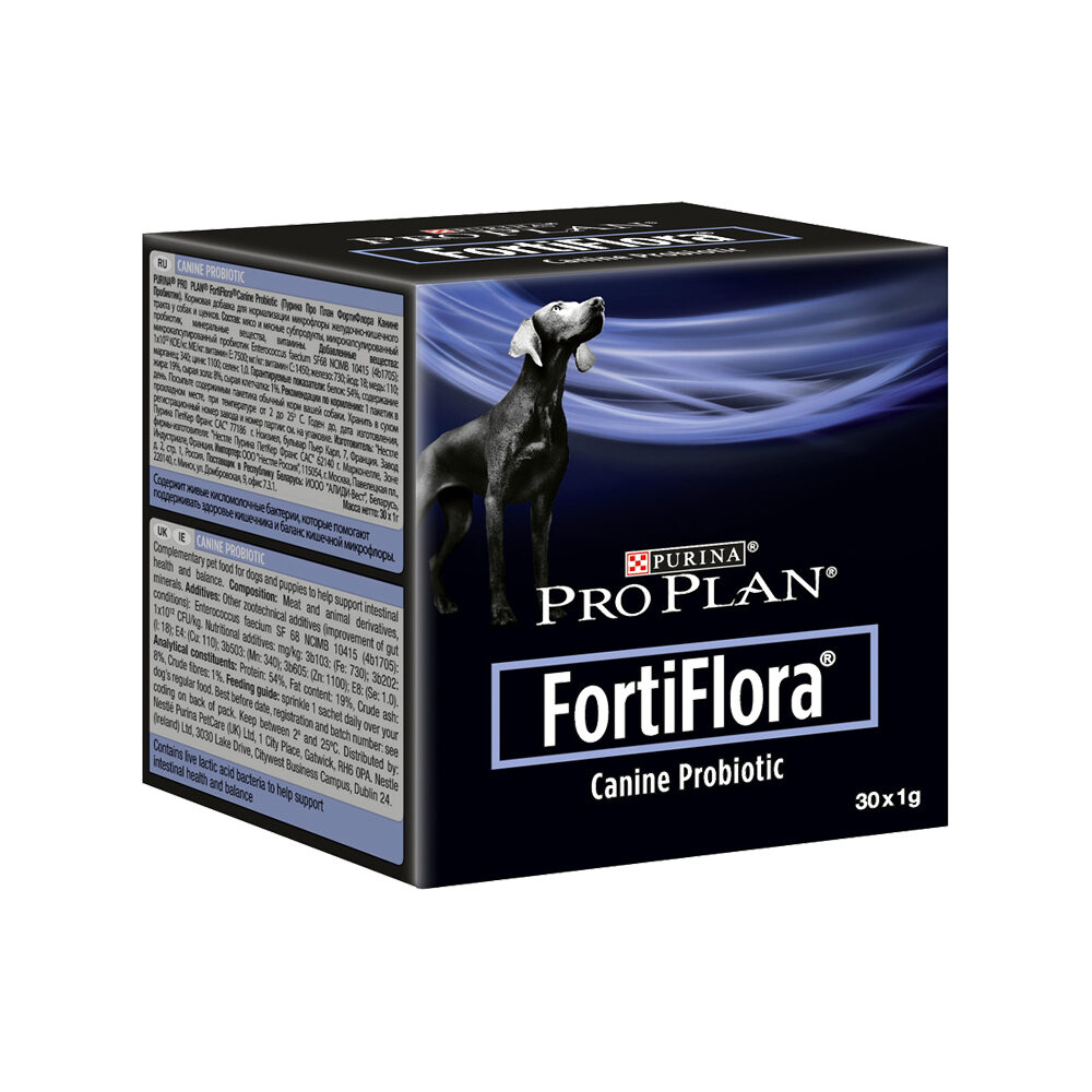 Purina Pro Plan Fortiflora Hund - 30 x 1 g von Purina