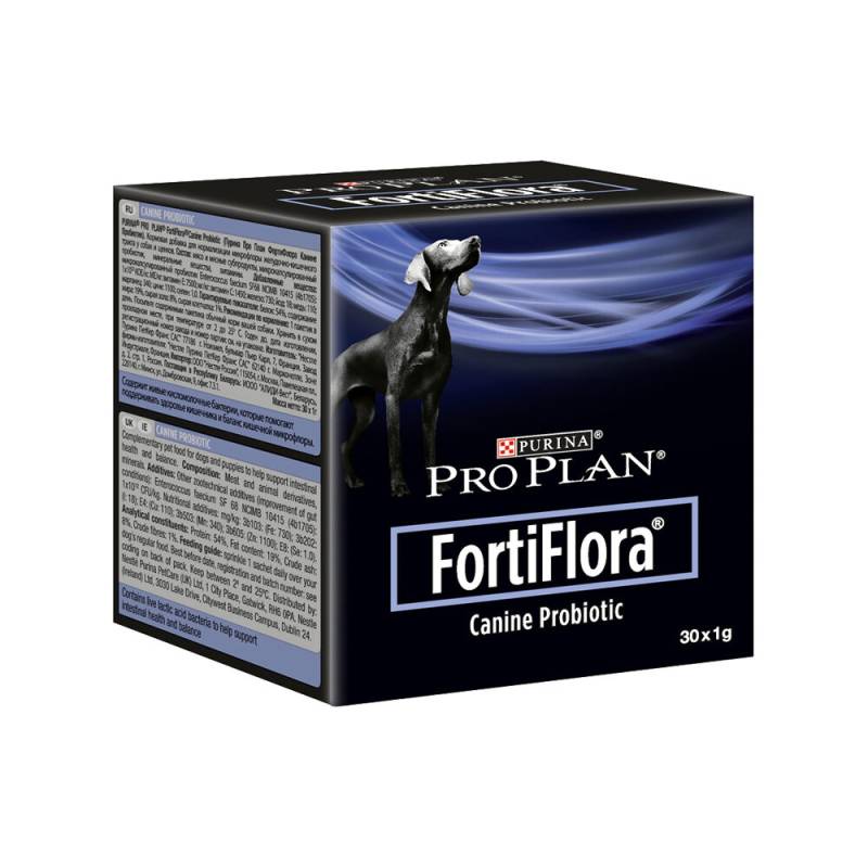 Purina Pro Plan Fortiflora Hund - 30 x 1 g von Purina