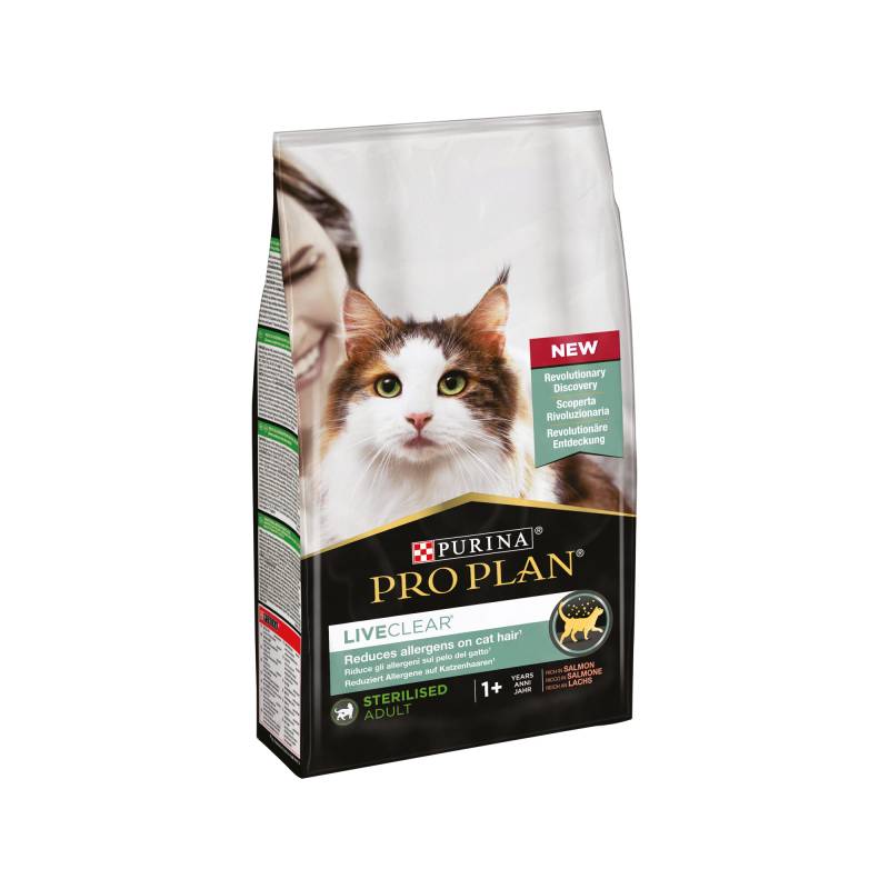 Purina Pro Plan LiveClear Sterilised Cat Adult - Lachs - 1,4 kg von Purina