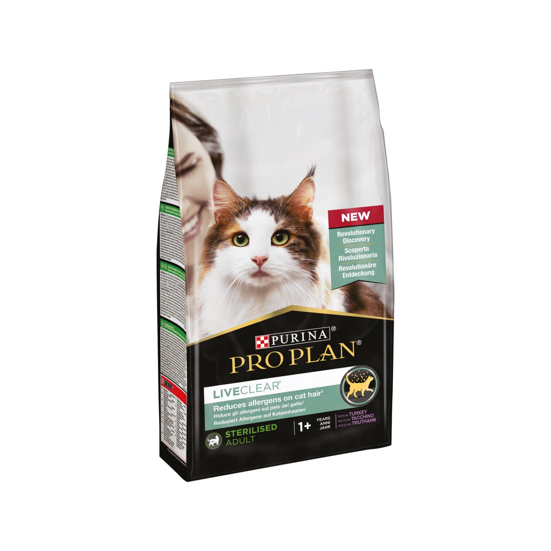 Purina Pro Plan LiveClear Sterilised Cat Food Adult - Pute - 1,4 kg von Purina