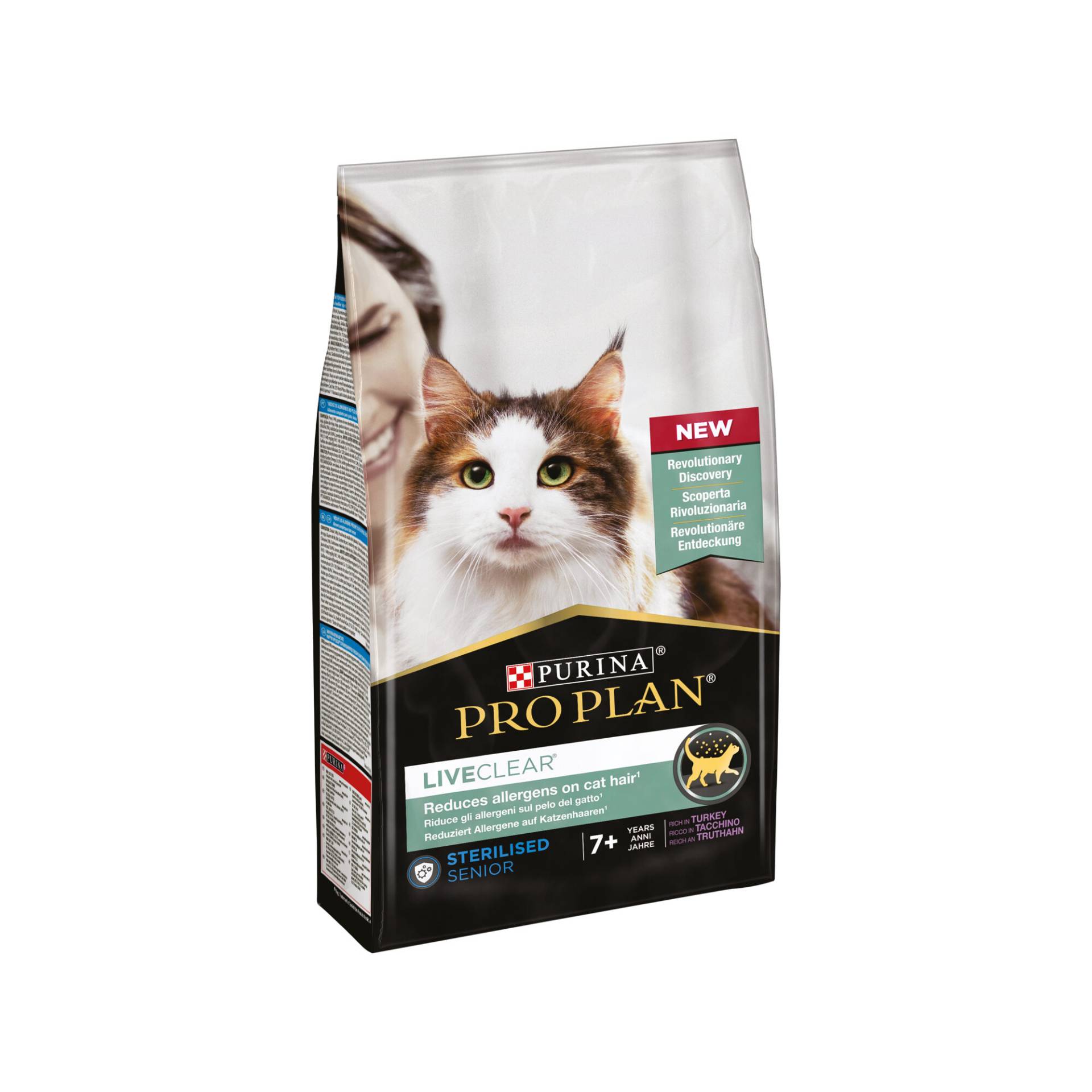 Purina Pro Plan LiveClear Sterilised Senior Cat - Pute - 1,4 kg von Purina