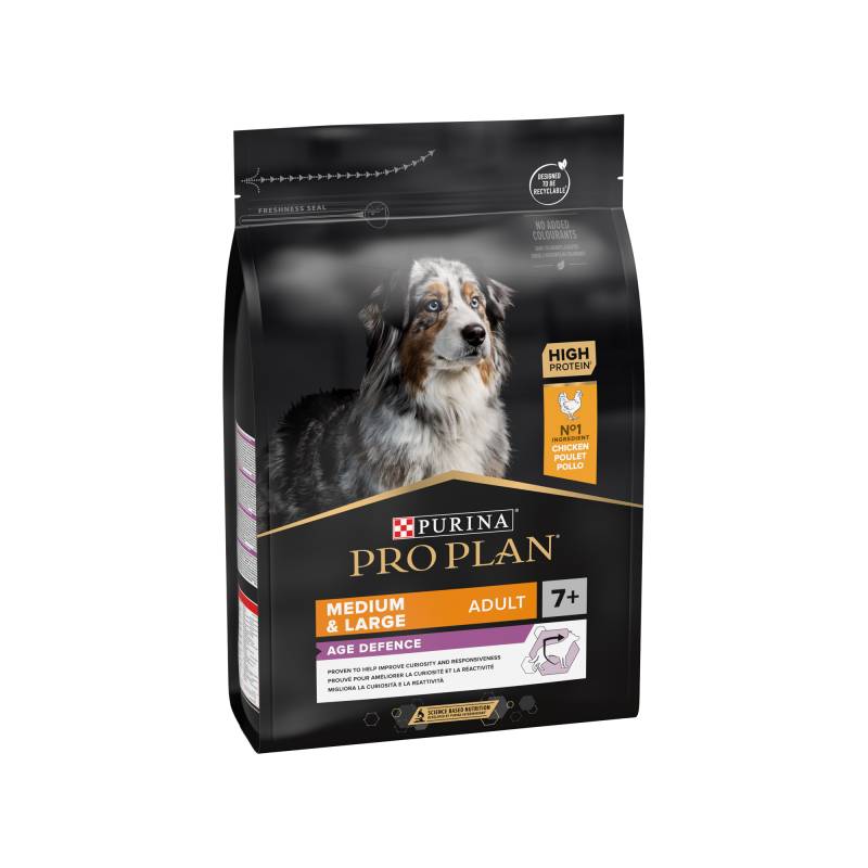 Purina Pro Plan Medium & Large Adult 7+ Hundefutter - Huhn - 14 kg von Purina