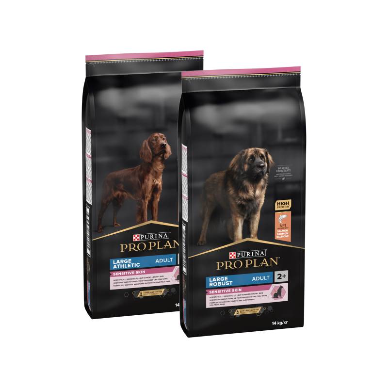Purina Pro Plan Sensitive Skin Adult Large Breed Hundefutter - Athletic - 14 kg von Purina