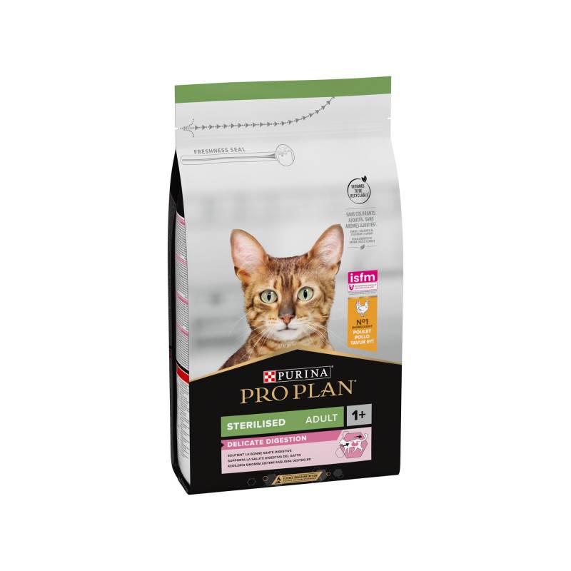 Purina Pro Plan Sterilised Katzenfutter - Huhn - 10 kg von Purina
