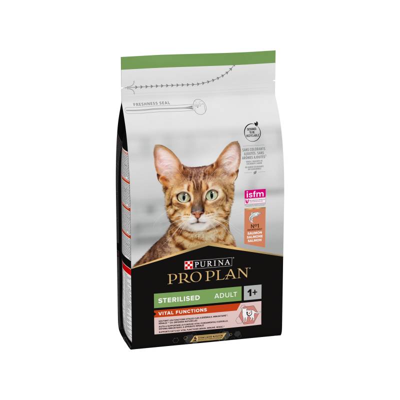 Purina Pro Plan Sterilised Katzenfutter - Lachs - 1,5 kg von Purina