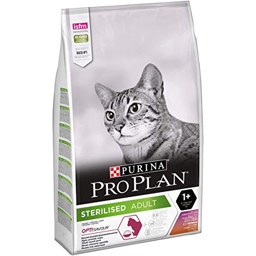 PURINA PRO PLAN Sterilised Adult Savoury Duo Katzenfutter, mit Ente und Leber, 10 kg von Pro Plan