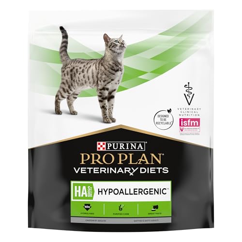 PURINA PRO PLAN Veterinary Diets HA Hypoallergenic | 325 g | Diät-Alleinfuttermittel für Kitten und ausgewachsene Katzen | Zur Minderung von Nährstoffintoleranzerscheinungen PURINA PRO PLAN Veterinary Diets HA Hypoallergenic | 325 g | Diät-Alleinfuttermittel für Kitten und ausgewachsene Katzen | Zur Minderung von Nährstoffintoleranzerscheinungen von Purina