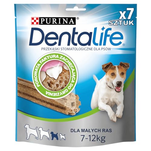Zahnarztleckereien Hundespaß für gesunde und saubere Zähne PURINA Dentalife Small 115g von Purina
