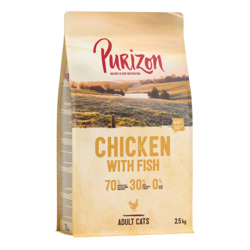 Purizon Original Huhn mit Fisch  - getreidefrei -  2,5 kg von Purizon