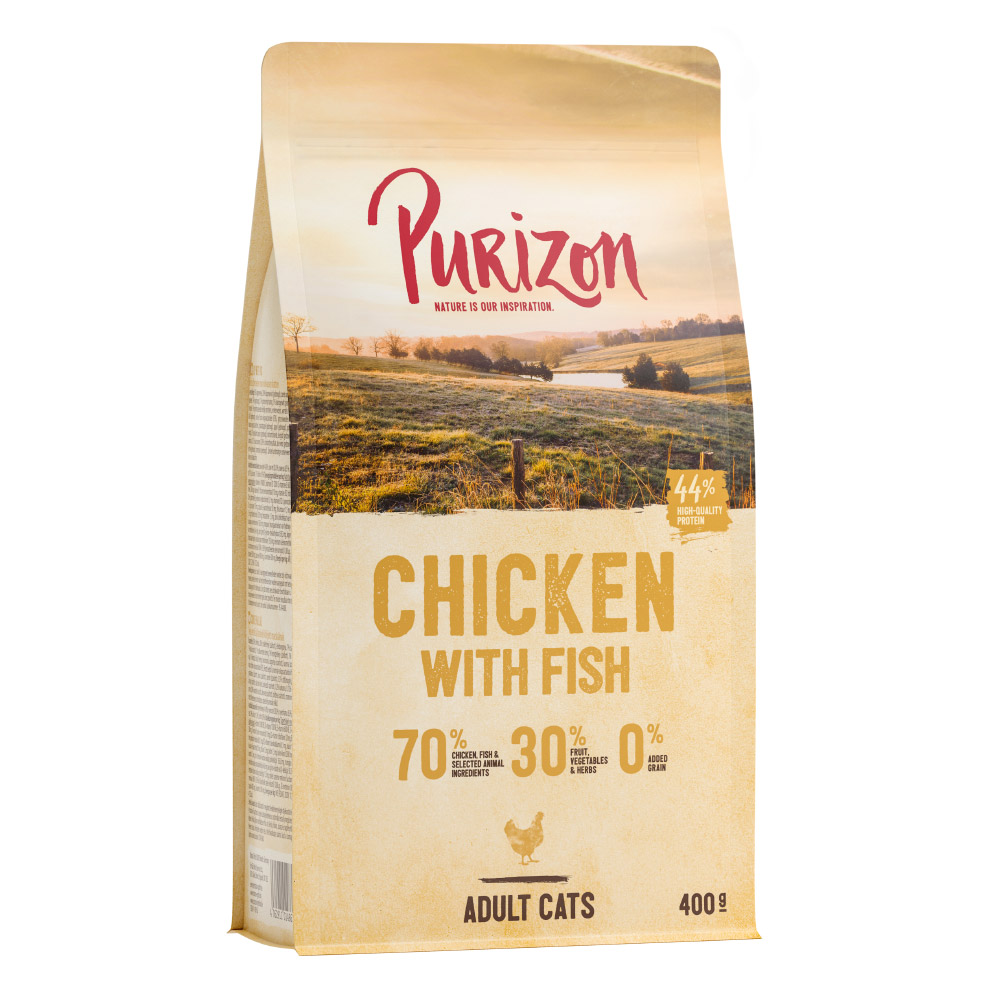 Purizon Adult Huhn mit Fisch  - getreidefrei - 400 g von Purizon