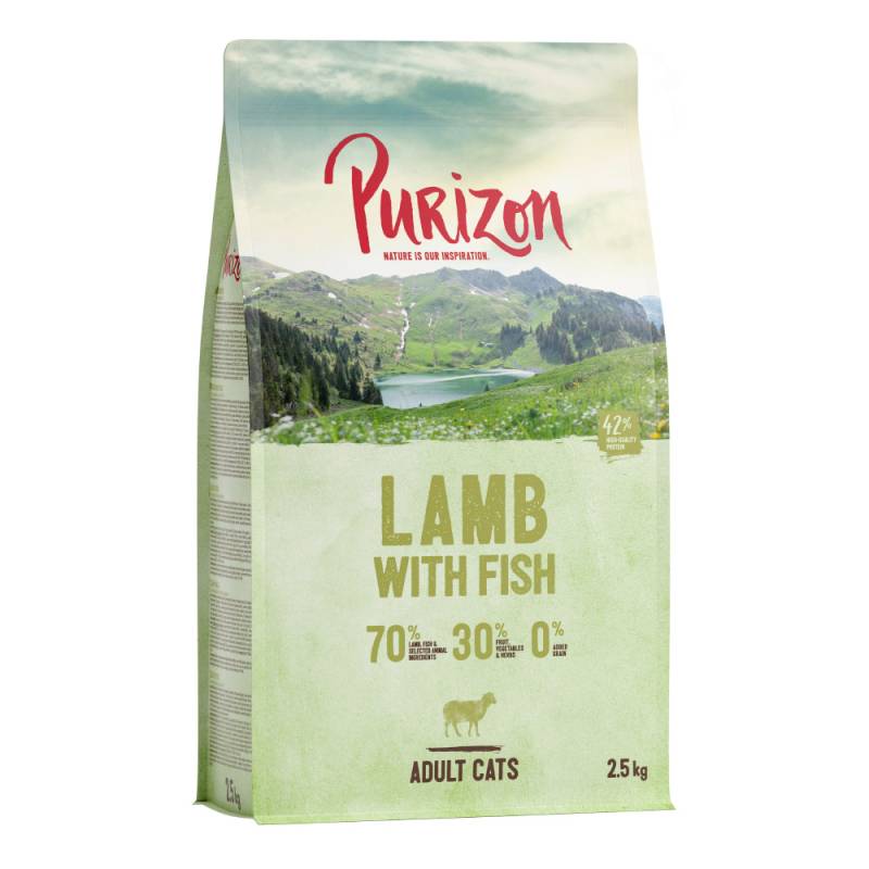 Purizon Adult Lamm mit Fisch - getreidefrei -  2,5 kg von Purizon