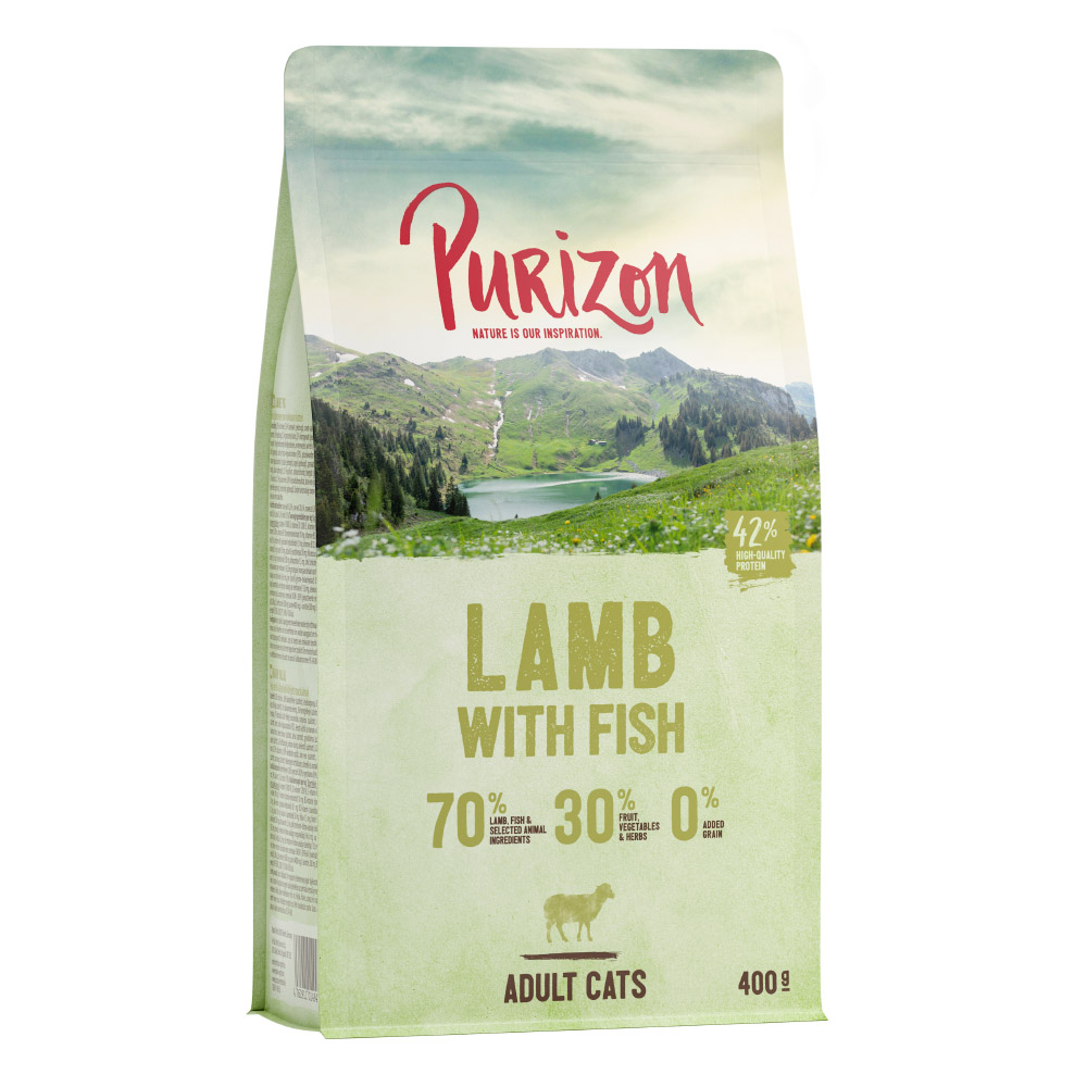 Purizon Adult Lamm mit Fisch - getreidefrei - 400 g von Purizon