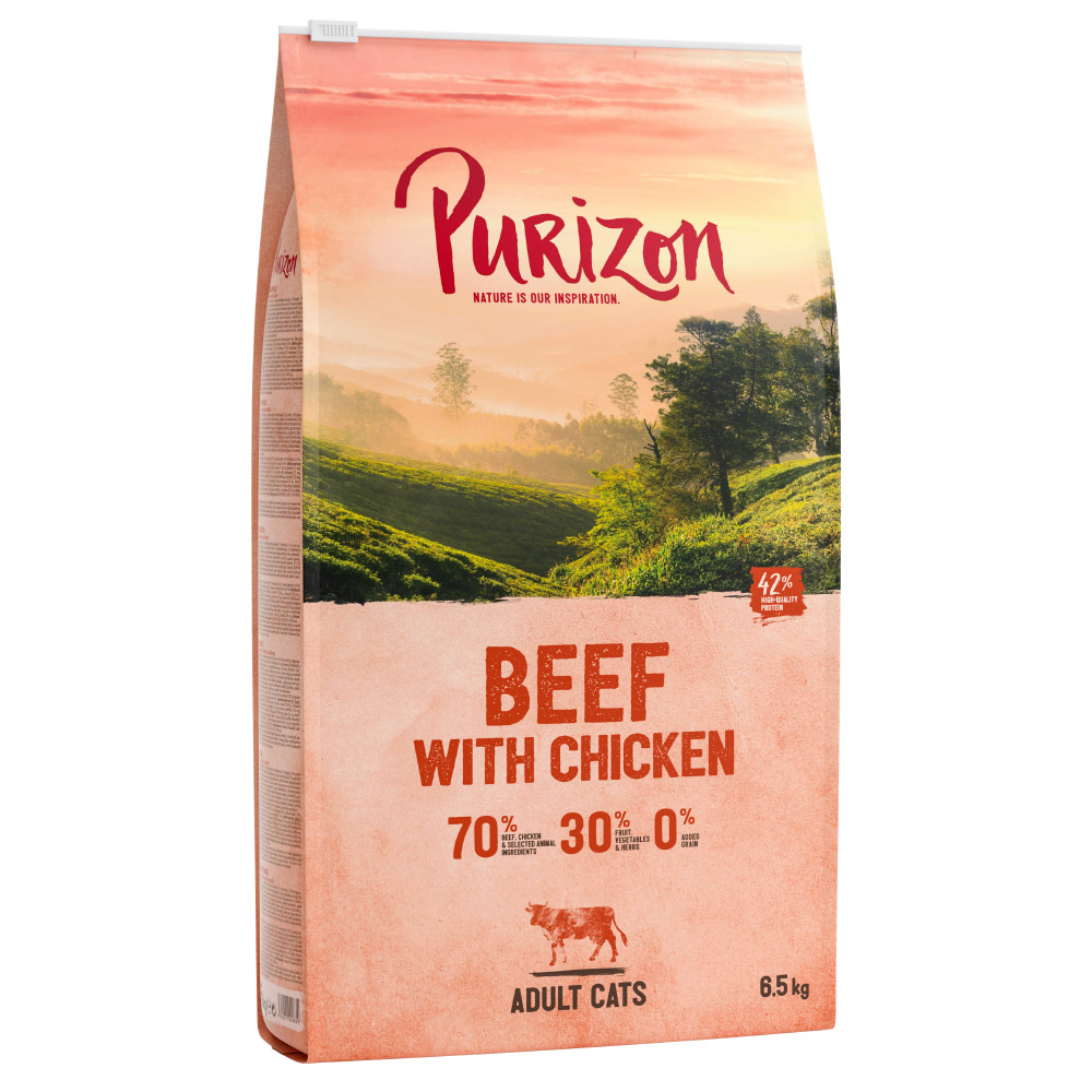 Purizon Adult Rind mit Huhn - getreidefrei - 6,5 kg von Purizon