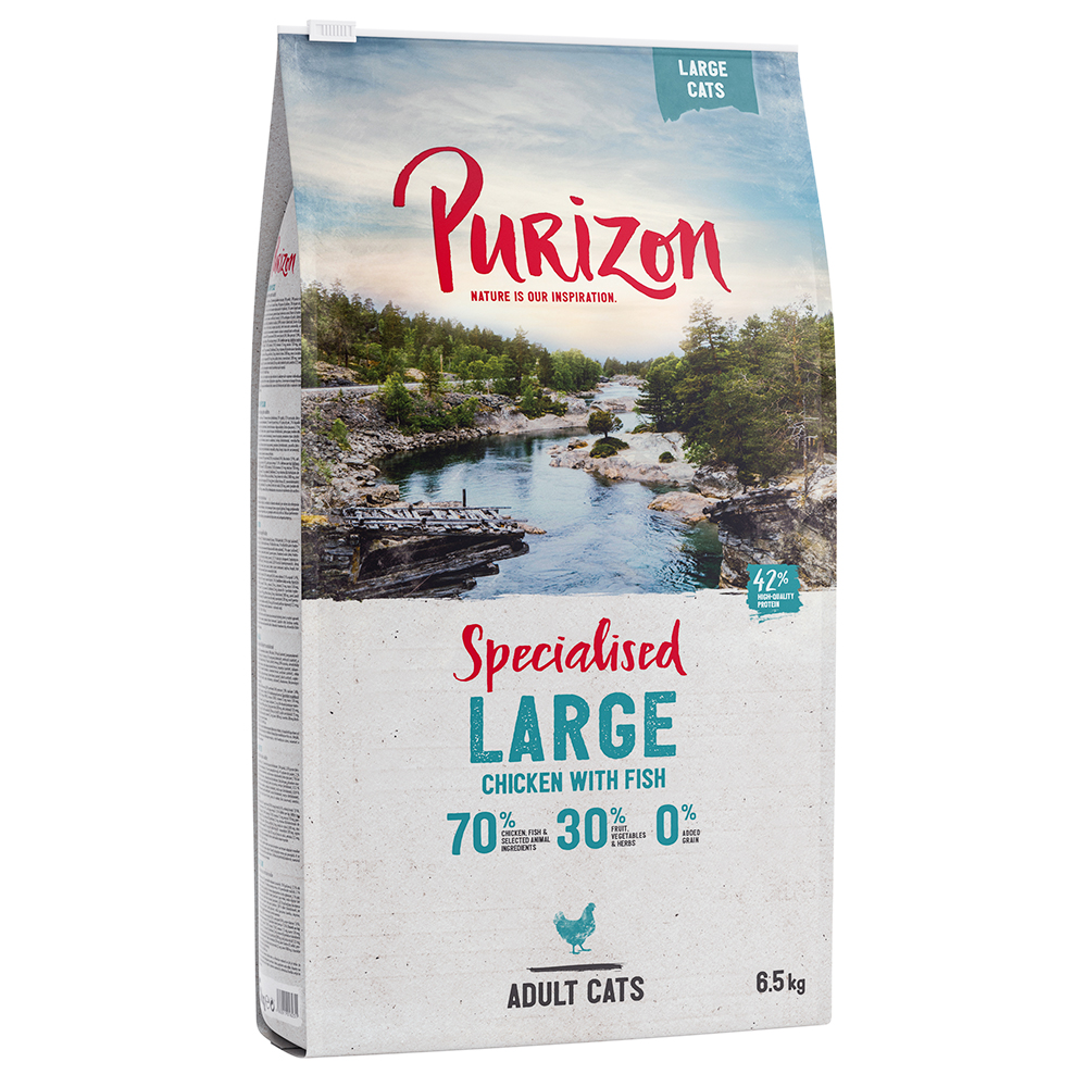 Purizon Large Adult Huhn & Fisch - getreidefrei  - 6,5 kg von Purizon