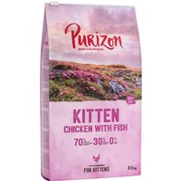 Sparpaket Purizon getreidefrei 2 x 6,5 kg - Kitten Huhn & Fisch von Purizon