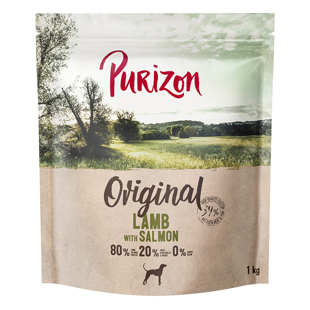 1 kg Purizon getreidefrei zum Sonderpreis! - Lamm mit Lachs Adult von Purizon