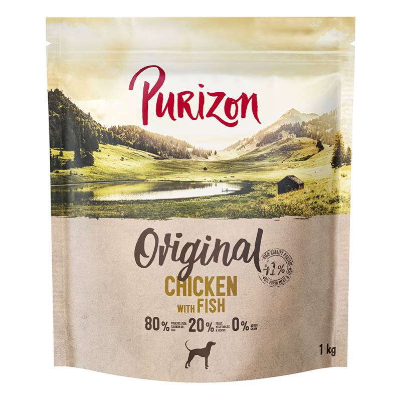 1 kg Purizon zum Probierpreis! - Adult Huhn mit Fisch von Purizon