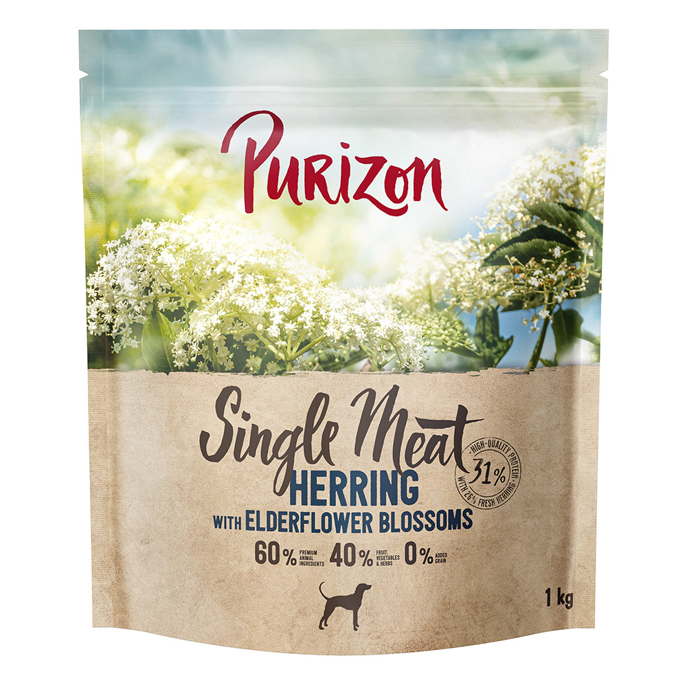 1 kg Purizon zum Probierpreis! - Adult Single Meat: Hering mit Holunderblüten 1 kg Purizon zum Probierpreis! - Adult Single Meat: Hering mit Holunderblüten von Purizon