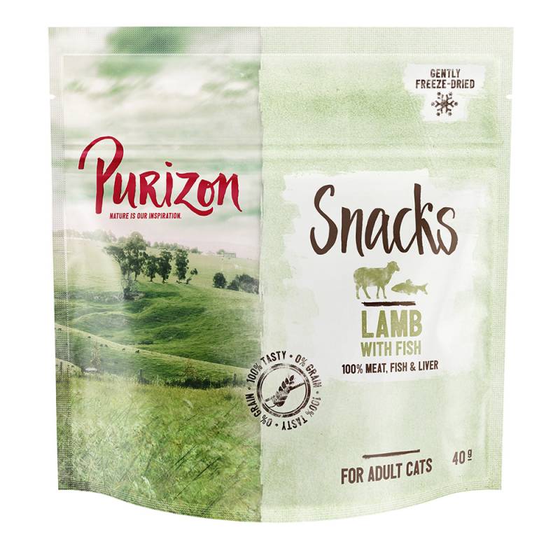 2 x 40 g Purizon zum Sonderpreis! - Lamm mit Fisch von Purizon
