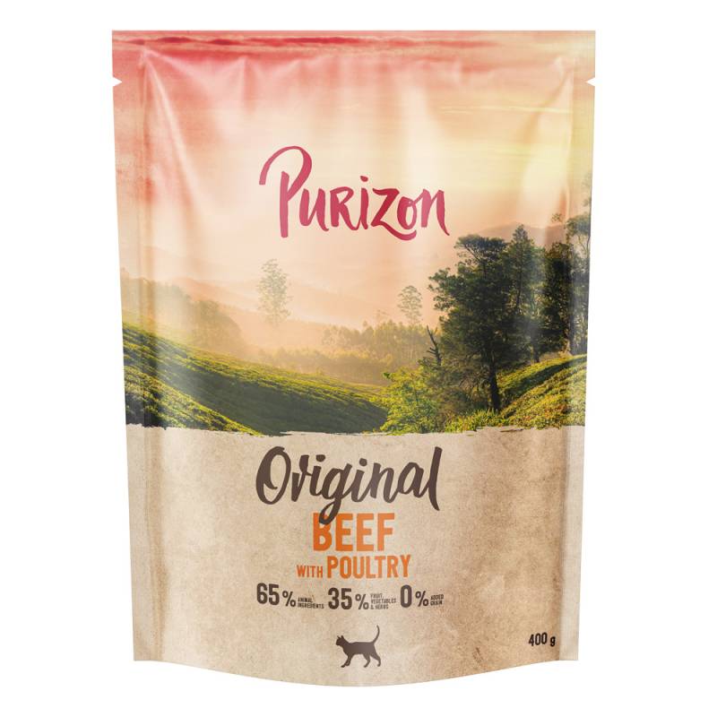 400 g Purizon Trockenfutter zum Sonderpreis! - Rind mit Huhn - getreidefrei (neu) von Purizon