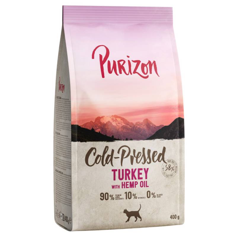 400 g Purizon zum Probierpreis! - Kaltgepresst Pute mit Hanföl von Purizon