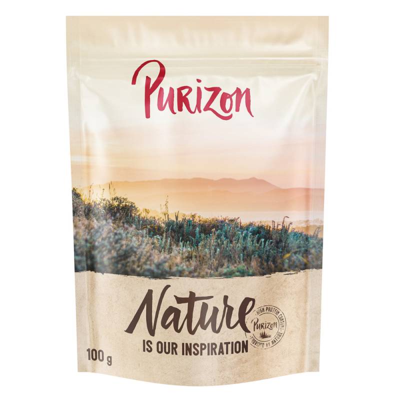 Jetzt probieren: Purizon - getreidefrei - Trockenfutter: Sterilised Adult Huhn & Fisch - 100 g von Purizon
