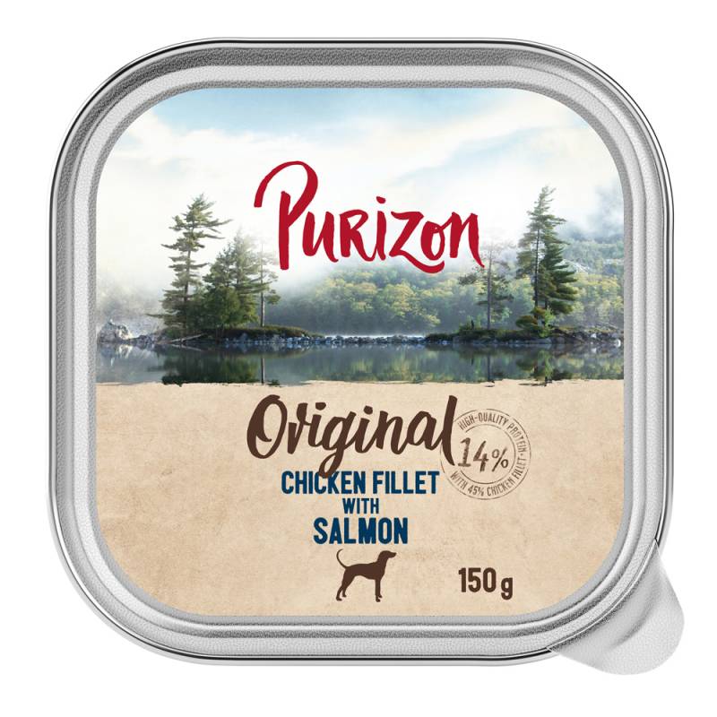 Purizon 24 x 150 g - Hühnerfilet mit Lachs Purizon 24 x 150 g - Hühnerfilet mit Lachs von Purizon