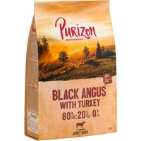 Purizon Black-Angus-Rind mit Truthahn Adult - getreidefrei - 4 x 1 kg von Purizon