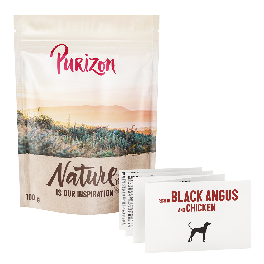 Purizon Black Angus mit Huhn Adult - Neue Produktreihe: Daily 65 - 100 g von Purizon