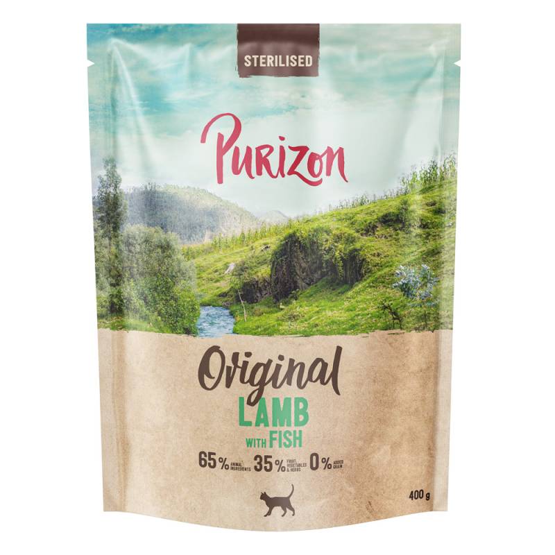 Purizon Cat Adult Sterilized Lamm mit Fisch - Original Daily 65% - 400 g Purizon Cat Adult Sterilized Lamm mit Fisch - Original Daily 65% - 400 g von Purizon