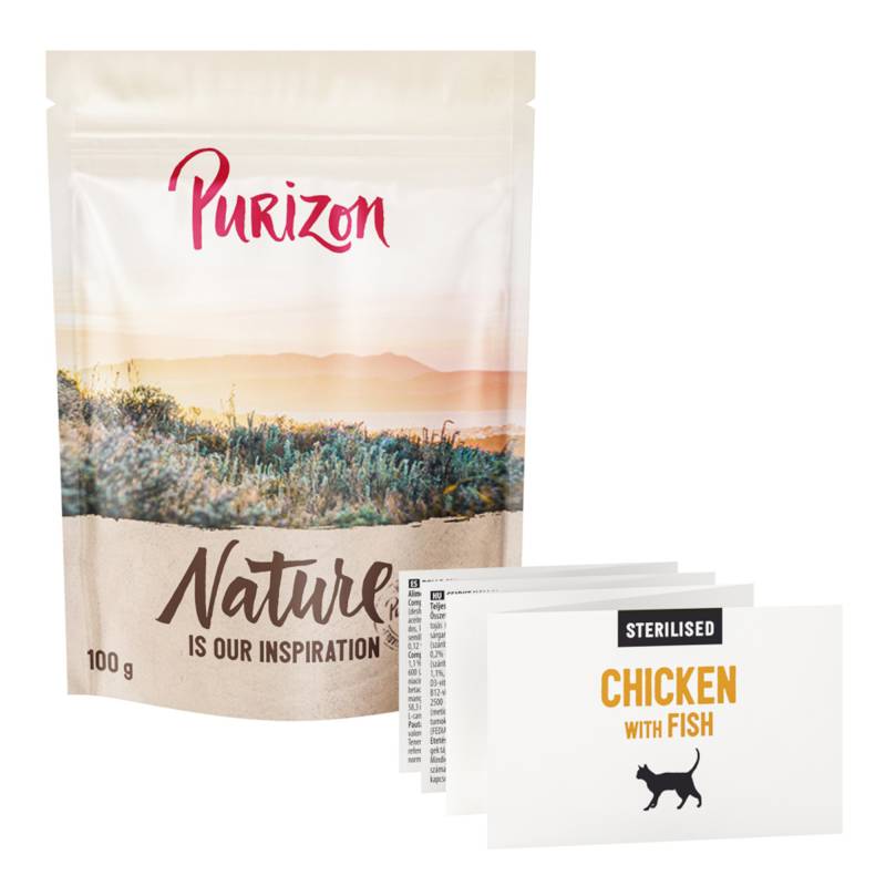 Purizon Cat Sterilised Huhn & Fisch - Original Daily 65% NEW - Sparpaket: 2 x 6,5 kg Purizon Cat Sterilised Huhn & Fisch - Original Daily 65% NEW - Sparpaket: 2 x 6,5 kg von Purizon